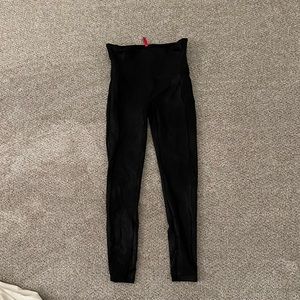 Spanx faux leather leggings
